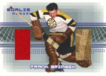 2000-01 Be A Player Memorabilia Goalie Memorabilia Frank Brimsek.webp